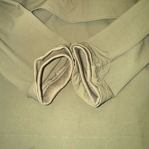 Life Integrity Earth LIV Emma Pullover Half Zip Hoodie Rain Jacket Green L - Picture 13 of 14